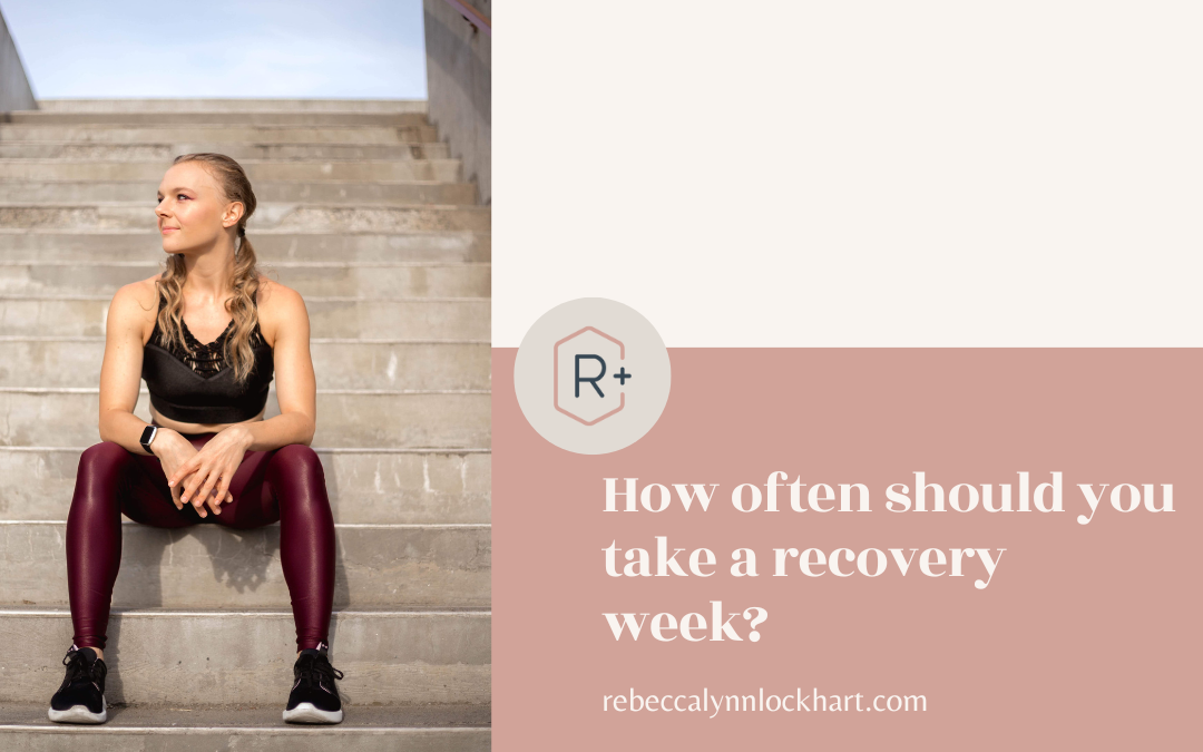 How often to take a recovery week - rebeccalynnlockhart.com